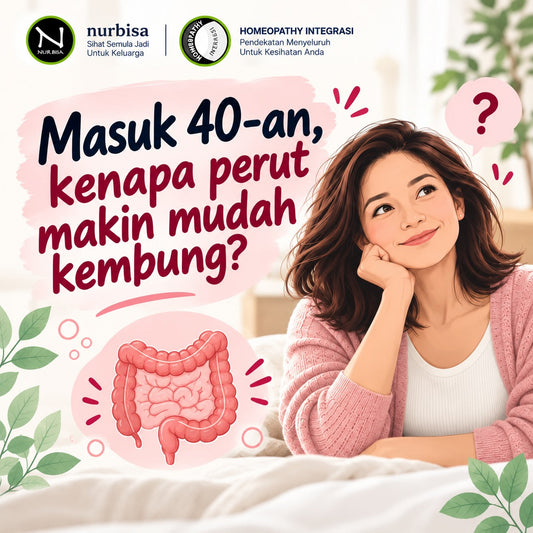 Masuk 40-an, Kenapa Perut Makin Mudah Kembung?