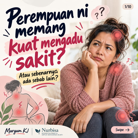 Wanita Lebih Banyak Merasa Sakit ~