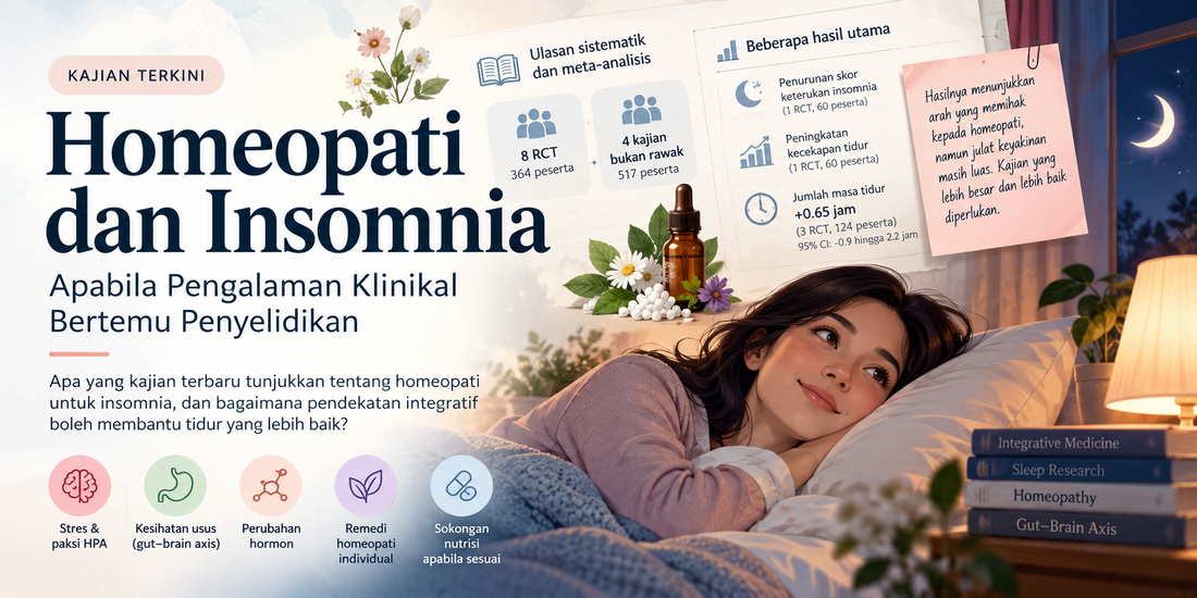 Homeopati dan Insomnia: Apa yang Kajian Terbaru Tunjukkan?