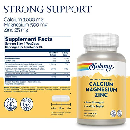 Calcium Magnesium Zinc