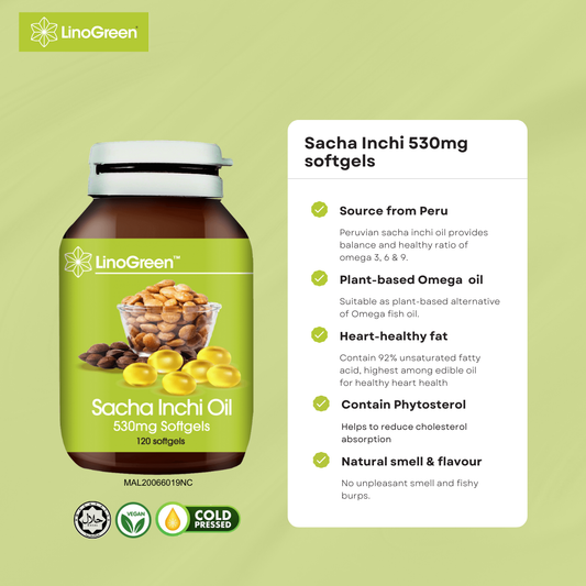 Sacha Inchi Oil Softgels