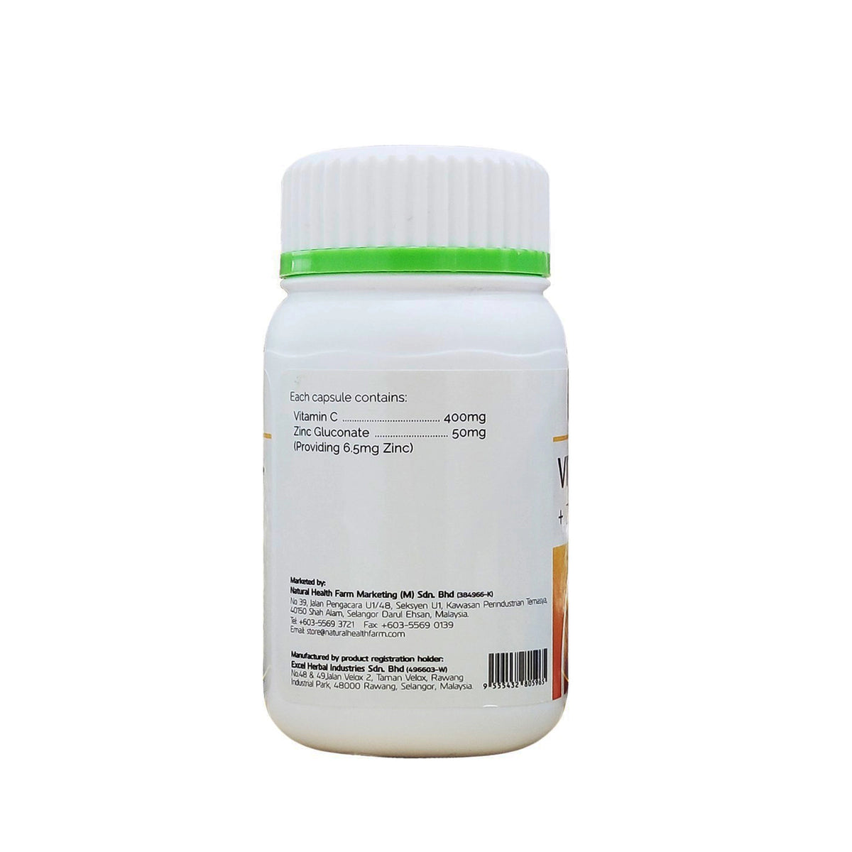 NHF Vitamin C 400 mg + Zinc