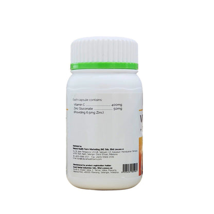 NHF Vitamin C 400 mg + Zinc