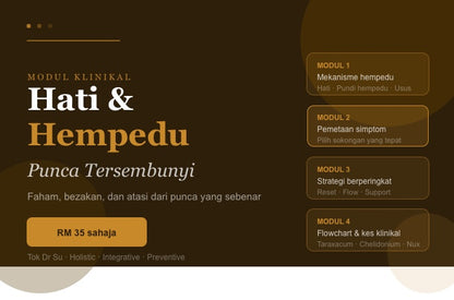Protokol Hati & Hempedu: Punca Tersembunyi di Sebalik Masalah Perut